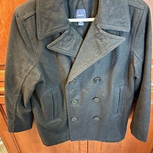 GAP Kids Black Peacoat